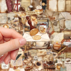 Винтажные прозрачные наклейки - Фото 5