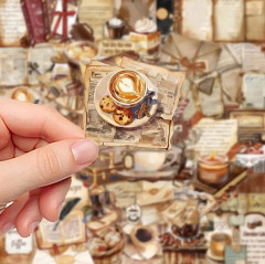 Винтажные прозрачные наклейки - Фото 3