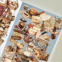 Винтажные прозрачные наклейки - Фото 2