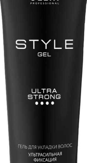 Гель для укладки волос ультрасильной фиксации «Style»