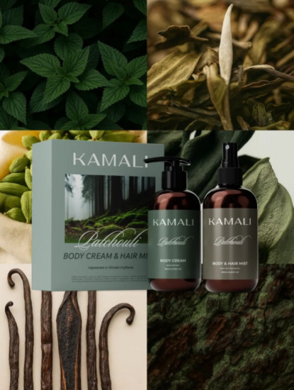 Набор уходовый для тела и волос «Patchouli»