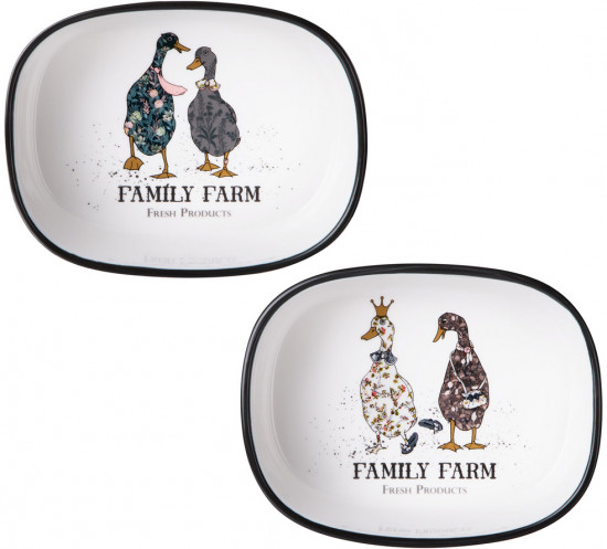 Набор блюд на подставке «Family farm»
