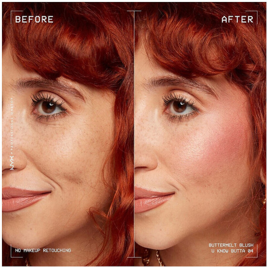 Румяна для лица компактные «Buttermelt Powder Blush», оттенок 04 U Know Butta