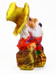 Садовая фигура из полистоуна «Гном - лесовик» - Фото 2