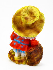 Садовая фигура из полистоуна «Гном - лесовик» - Фото 3