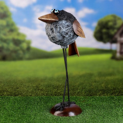 Садовая фигура из полистоуна «Каркуша» большая - Фото 3