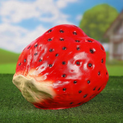 Садовая фигура из полистоуна «Клубника» - Фото 5