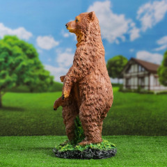 Садовая фигура из полистоуна «Медведи» - Фото 5