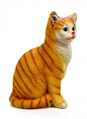 Садовая фигура из полистоуна «Кошка» - Фото 7