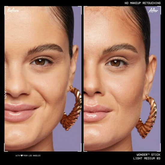Стик для контурирования и хайлайтинга «Wonder Stick Dual», оттенок 03 Light Medium