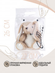 Игрушка мягкая «Зайка вислоухий» - Фото 5