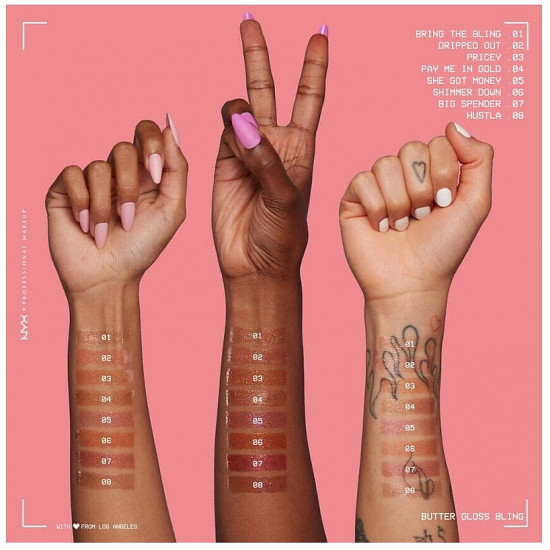 Блеск для губ «Butter Gloss Bling», тон 01 Bring The Bling