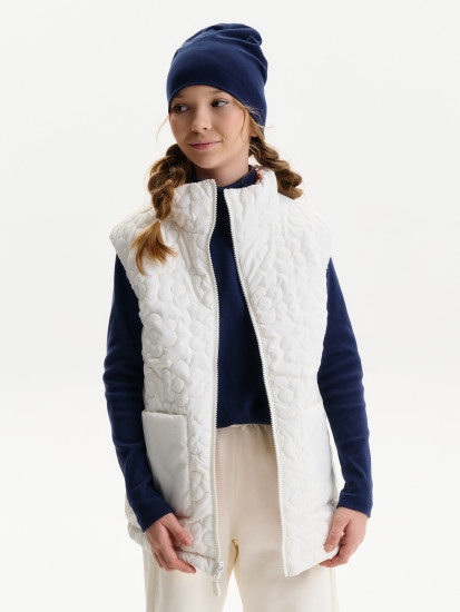 Жилет для девочек двусторонний