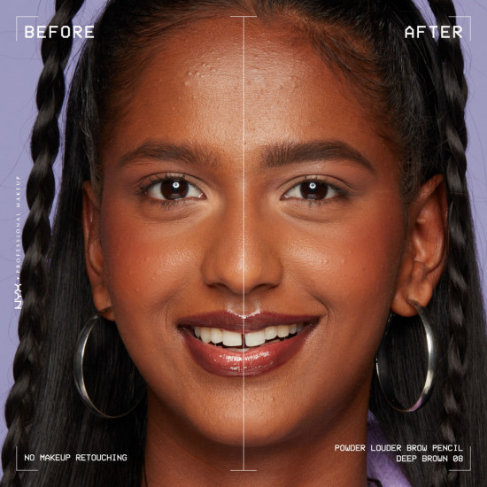 Карандаш для бровей «Powder Louder», оттенок 08 Deep Brown