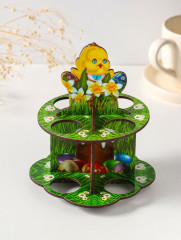 Подставка для 8 яиц в двух ярусах «Цыплёнок» - Фото 1