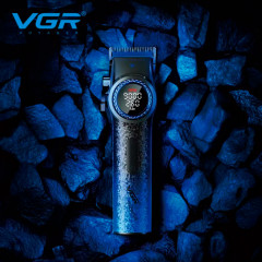 Машинка для стрижки волос Pro V-001 Blue - Фото 1