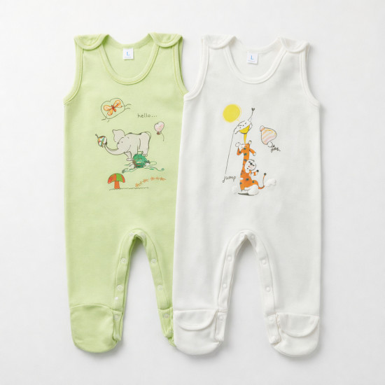 Комплект ползунков детских «Жираф»