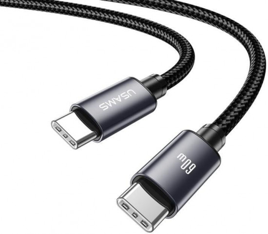 Кабель Usams SJ769 U91 Type-C - Type-C 60W 1,2м