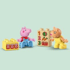 Конструктор Duplo 10468 Трактор и рынок Свинки Пеппы. Tractor and Market - Фото 9