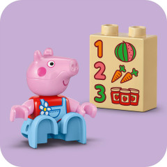 Конструктор Duplo 10468 Трактор и рынок Свинки Пеппы. Tractor and Market - Фото 10
