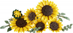 Конструктор Botanicals 11502 Букет подсолнухов. Sunflower Bouquet - Фото 1