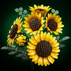 Конструктор Botanicals 11502 Букет подсолнухов. Sunflower Bouquet - Фото 4