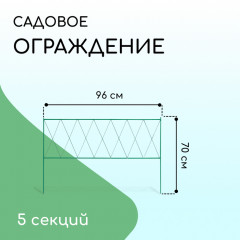 Ограждение декоративное «Буби» - Фото 1