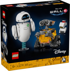 Конструктор Disney 43279 Валли и Ева. Wall-E and Eve - Фото 2