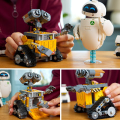 Конструктор Disney 43279 Валли и Ева. Wall-E and Eve - Фото 8