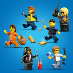 Конструктор City 60508 Ограбление полицейского поезда. Police Train Heist - Фото 12