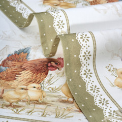 Набор полотенец «Золотая курочка» - Фото 1