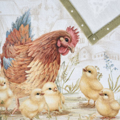 Набор полотенец «Золотая курочка» - Фото 2