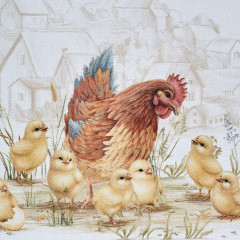 Набор полотенец «Золотая курочка» - Фото 6