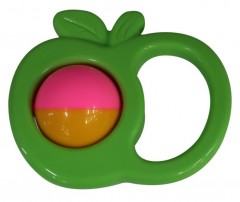 Погремушка "Яблоко", цвет в ассортименте - Фото 1