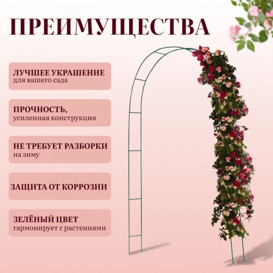 Арка садовая