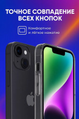 Чехол прозрачный для Apple IPhone 13 - Фото 5