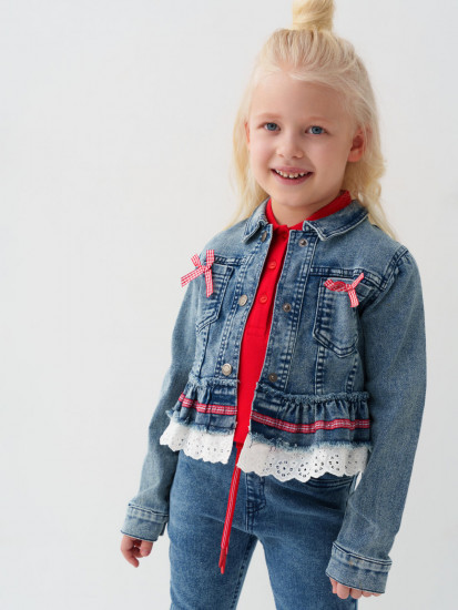 Куртка джинсовая для девочек