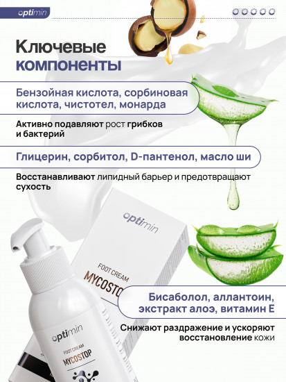 Крем от грибка для ног и рук