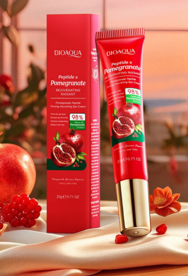 Омолаживающий крем для кожи вокруг глаз с экстрактом граната и пептидами