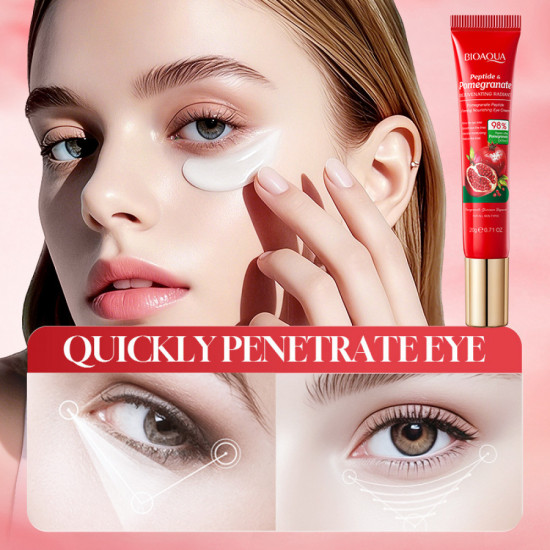 Омолаживающий крем для кожи вокруг глаз с экстрактом граната и пептидами