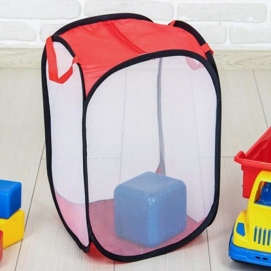 Корзина для игрушек с замком