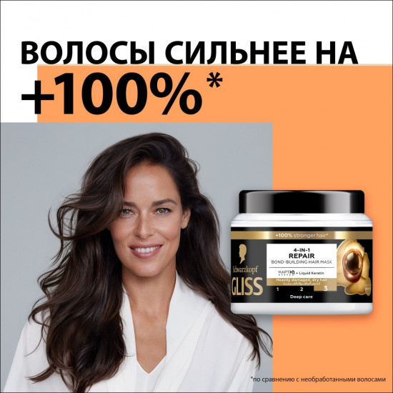 Маска для сильно поврежденных волос 4 в 1 «Ultimate Repair Bond-Building Hair Mask»