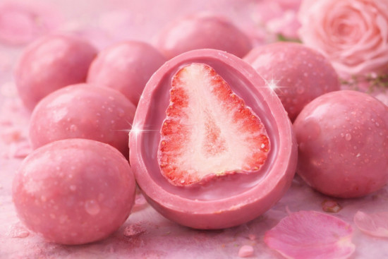 Хрустящая клубника в шоколаде