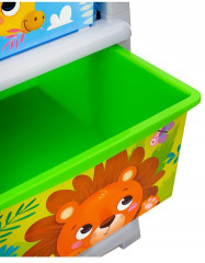 Комод пластиковый детский «Весёлый зоопарк» - Фото 5