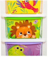 Комод детский «Дружные зверята» - Фото 7