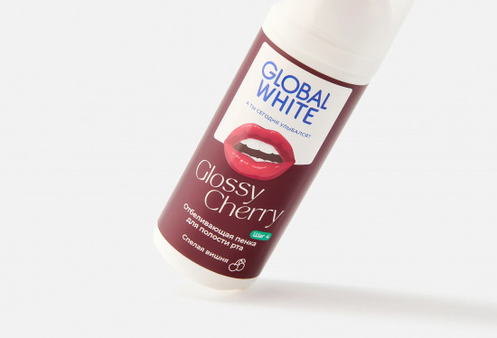 Пенка для полости рта отбеливающая «Glossy Cherry»