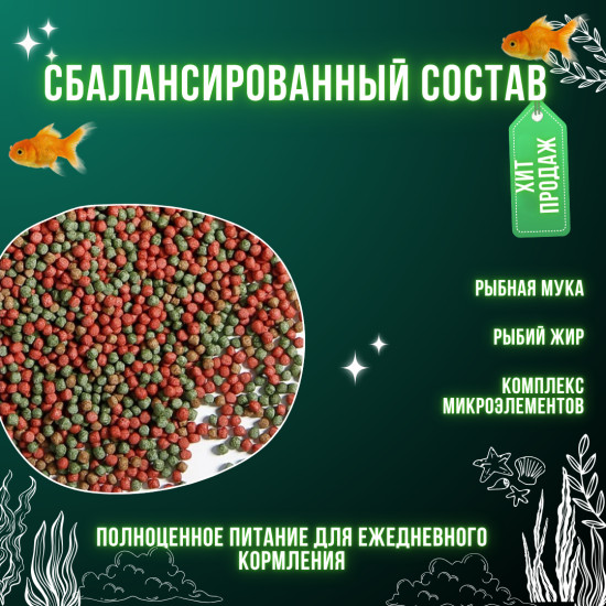 Корм для аквариумных рыбок