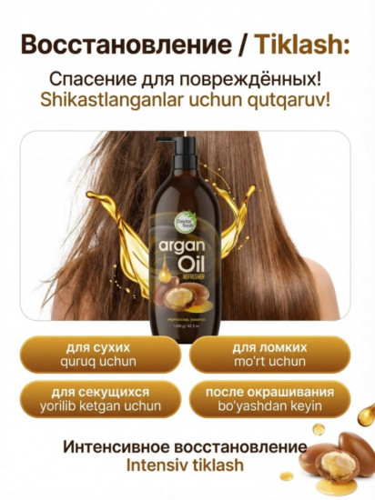 Шампунь «Argan Oil Refresher»
