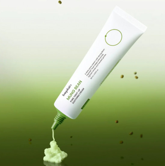 Успокаивающий крем для сужения пор с пептидами и бобами мунг «Mung Bean Pore Tight-Up Soothing Cream»