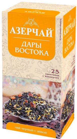 Чай черный с айвой в пакетиках «Дары Востока»